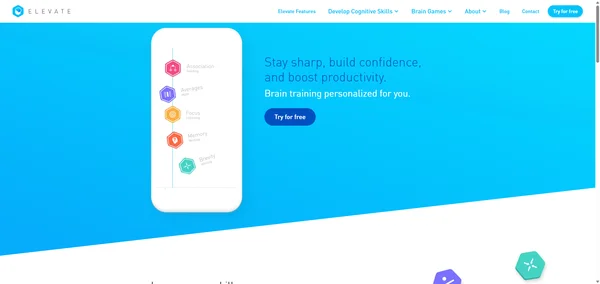 Elevate: Personalized Brain Training