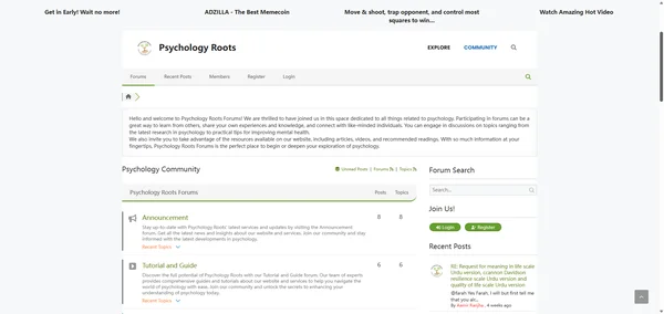 Psychology Roots Community