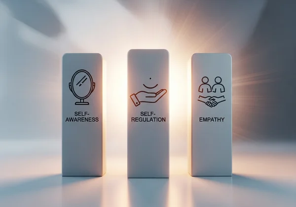 Rappresentazione astratta dell'equilibrio e della crescita emotiva